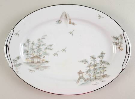 Shangri-La (5787) 13" Oval Serving Platter