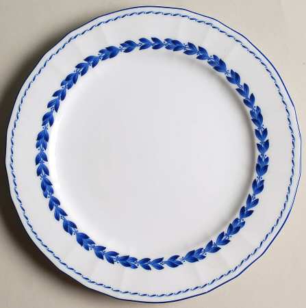 Simplicity In Blue Salad Plate