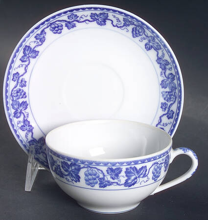 Sicily Flat Cup & Saucer Set
