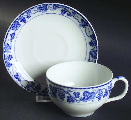 Sicily Flat Cup & Saucer Set