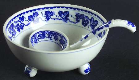 Sicily Whipped Cream Bowl and Ladle