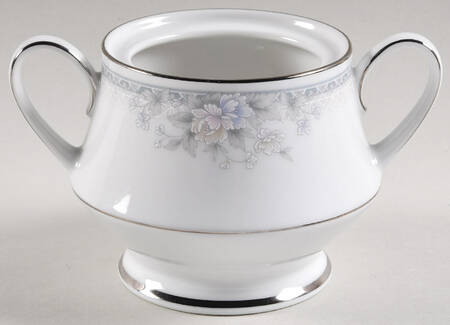 Silk Garland Sugar Bowl No Lid
