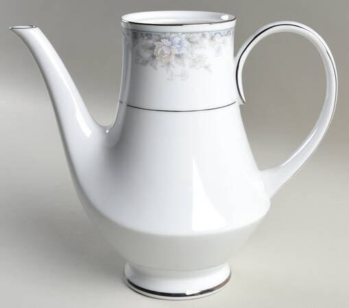 Silk Garland Coffee Pot No Lid