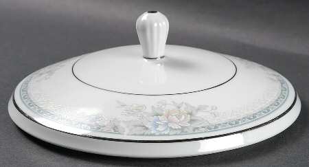 Silk Garland Lid for Round Vegetable