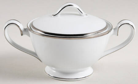 Silverdale Mini Sugar Bowl & Lid by Noritake