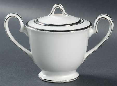 Silverdale Mini Sugar Bowl & Lid by Noritake