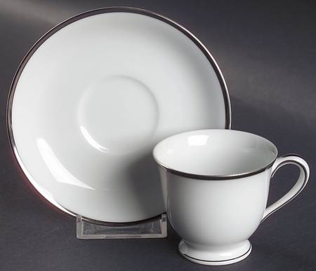 Silverdale Footed Demitasse Cup & Saucer Set