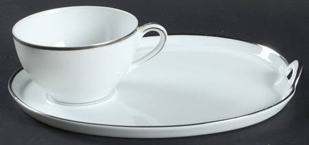 Silverdale Snack Plate & Cup Set