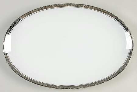 Silvester 12" Oval Serving Platter