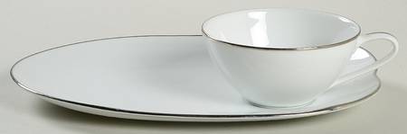 Silverton Snack Plate & Cup Set