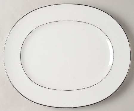 Silverdale 13" Oval Serving Platter