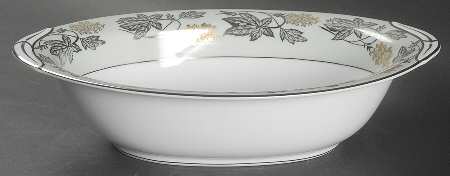 Silvine 10" Oval Vegetable Bowl