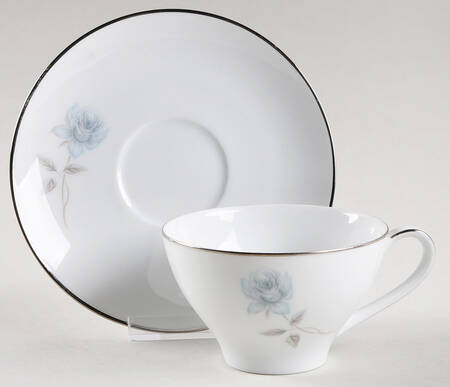 Simone Flat Cup & Saucer Set
