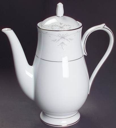 Silk Ribbons Coffee Pot & Lid by Noritake