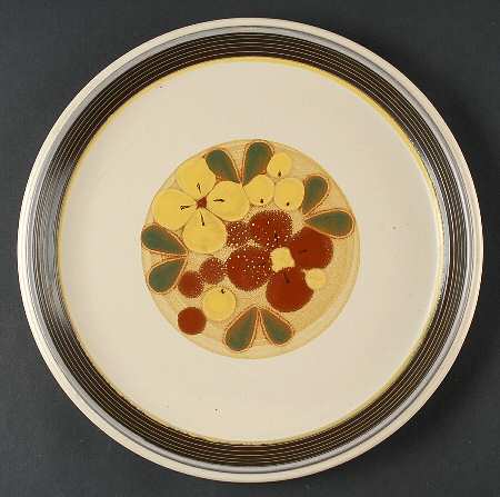 Silk Road 12" Chop Plate (Round Platter)