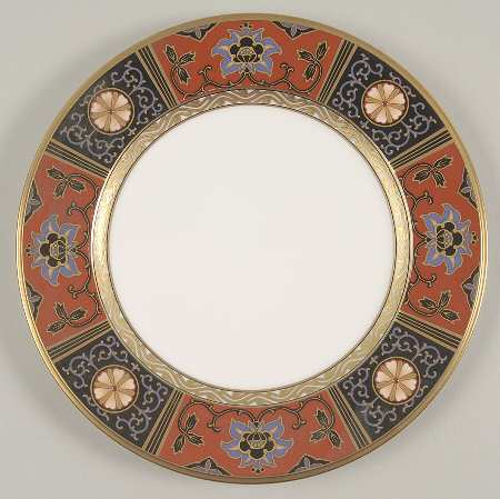 Silk Winds Salad Plate