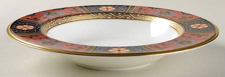 Silk Winds Rim Soup Bowl