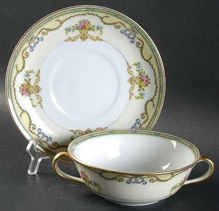Smartnis Flat Cream Soup Bowl & Saucer Set