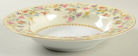 Smilax Rim Soup Bowl