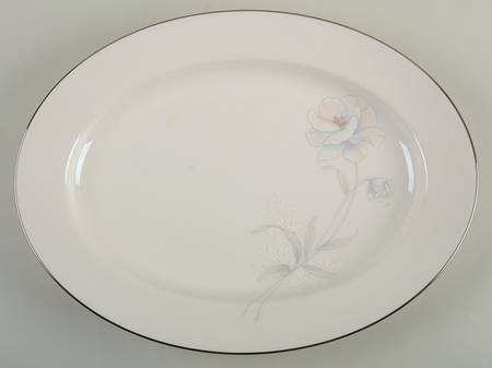 Snow Field 13" Oval Serving Platter