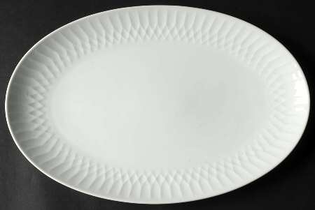 Snowden 14" Oval Serving Platter