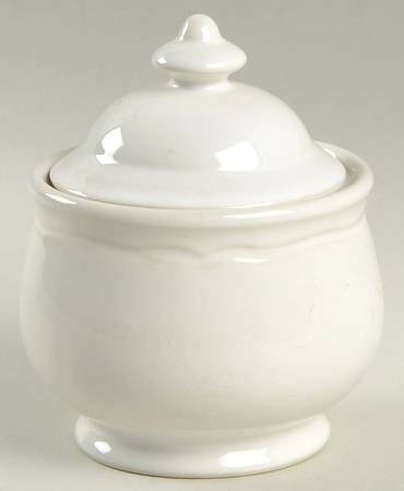 Snowcap Sugar Bowl & Lid