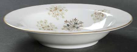 Snowflake (6908, 6934) Rim Fruit/Dessert (Sauce) Bowl
