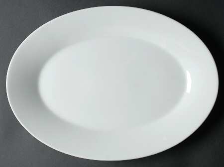 Snowville 14" Oval Serving Platter