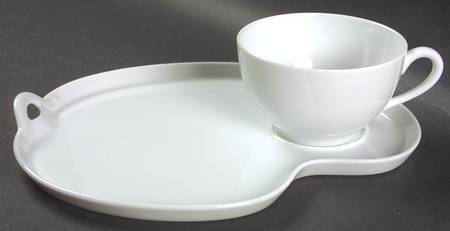 Snowville Snack Plate & Cup Set
