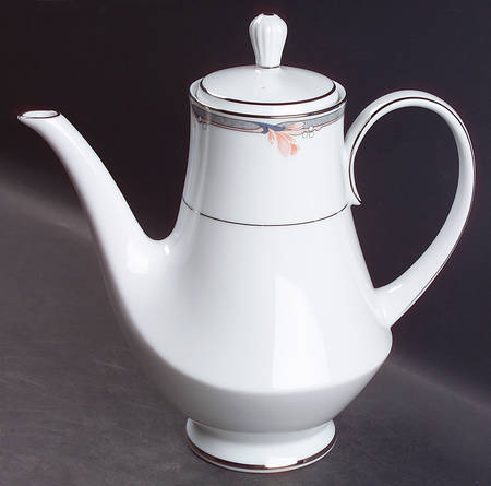 Snow Petal Coffee Pot & Lid