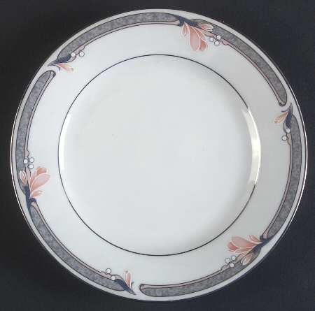 Snow Petal Bread & Butter Plate