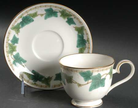 Southern Estate Footed Cup & Saucer Set