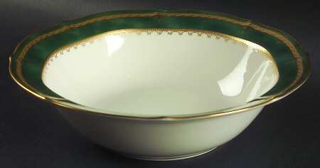 Solemn Emerald 9" Round Vegetable Bowl