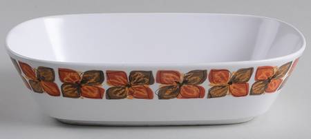 Southern Glow 9" Oval Vegetable Bowl
