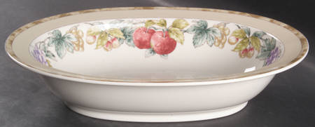 Sonoma Gardens 11" Oval Vegetable Bowl