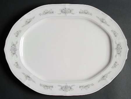 Southern Lace 14" Oval Serving Platter