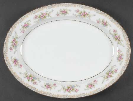 Somerset 16" Oval Serving Platter
