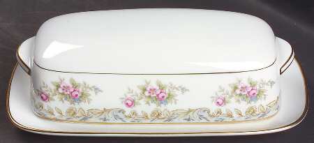 Somerset 1/4 Lb Covered Butter by Noritake