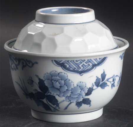 Sometsuke Sugar Bowl & Lid