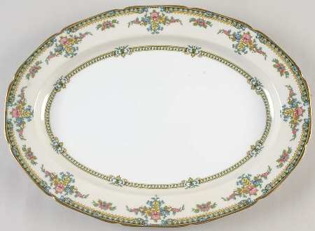 Somerset 15" Oval Serving Platter