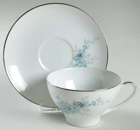 Sonnet Flat Cup & Saucer Set