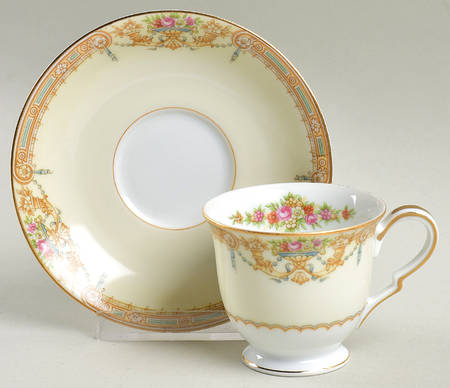 Sonora Footed Demitasse Cup & Saucer Set