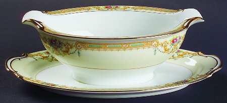Sonora Gravy Boat with Attached Underplate