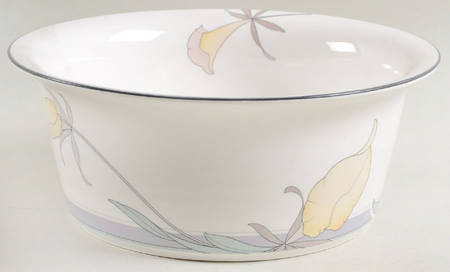 Society Orchid 8" Round Vegetable Bowl
