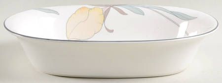 Society Orchid 10" Oval Vegetable Bowl