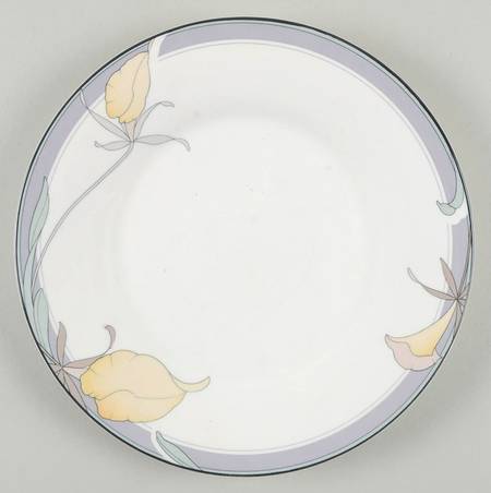 Society Orchid Salad Plate