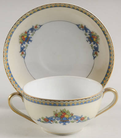 Sorrento Flat Bouillon Cup & Saucer