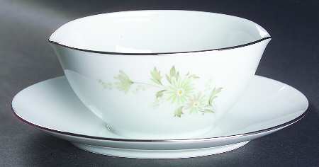 Soroya Gravy Boat with Attached Underplate