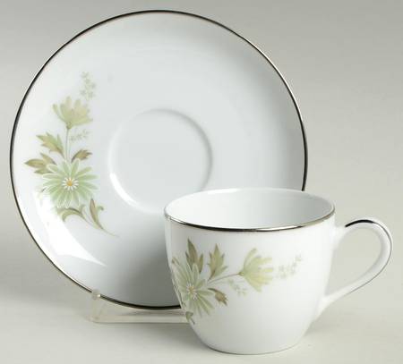 Soroya Flat Demitasse Cup & Saucer Set