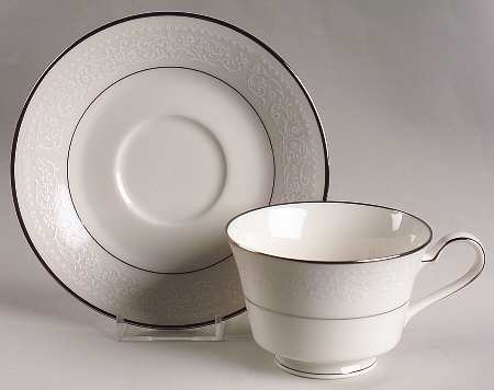 Sorrento Footed Cup & Saucer Set